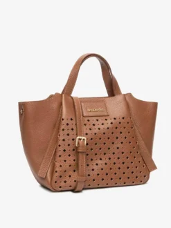 BORSA A MANO DONNA - NERO GIARDINI CUOIO - E644230D