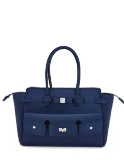 BORSA A MANO DONNA - SAVE MY BAG BLU - S62-CLARA-L-LY