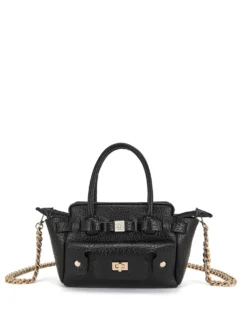 BORSA A MANO DONNA - SAVE MY BAG NERO - S62-CLARA-S-PUB