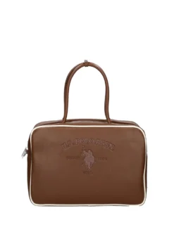 BORSA A MANO DONNA - US POLO ASSN. MARRONE - BEU0D9099WVP
