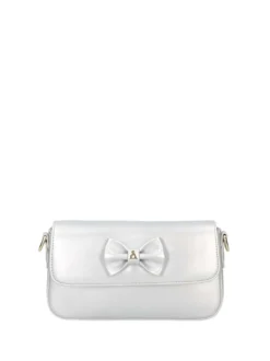 BORSA A SPALLA DONNA - ATELIER DU SAC ARGENTO - 19213-FAN-S6M-A