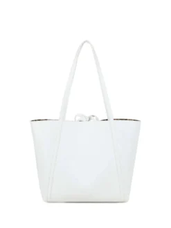 BORSA A SPALLA DONNA - BRACCIALINI BIANCO - B19035-PP