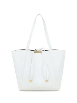 BORSA A SPALLA DONNA - BRACCIALINI BIANCO - B19035-PP