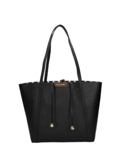 BORSA A SPALLA DONNA - BRACCIALINI NERO - B19323-PP