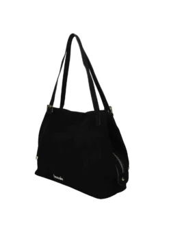 BORSA A SPALLA DONNA - BRACCIALINI NERO - B19373-PP