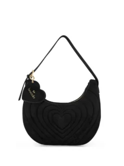 BORSA A SPALLA DONNA - BRACCIALINI NERO - B19255-YY