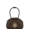 BORSA A SPALLA DONNA - BRACCIALINI MARRONE - B19213-YY