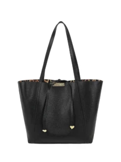 BORSA A SPALLA DONNA - BRACCIALINI NERO - B19035-PP