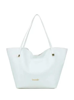BORSA A SPALLA DONNA - BRACCIALINI BIANCO - B19031-PP