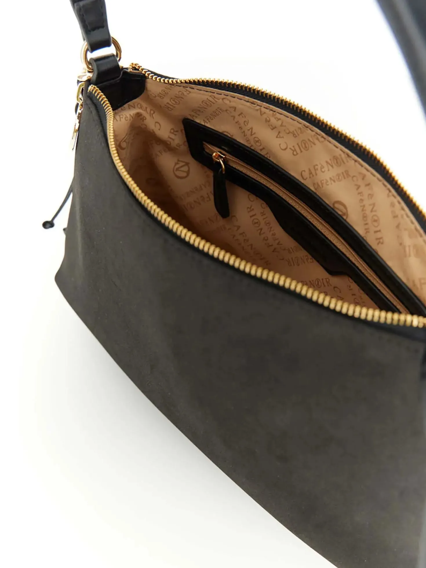 BORSA A SPALLA DONNA - CAFE NOIR NERO - C3NP1139