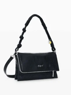 BORSA A SPALLA DONNA - DESIGUAL NERO - 26SAXPAX