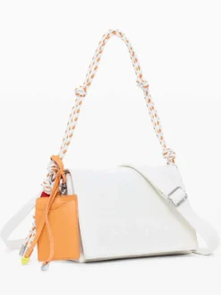 BORSA A SPALLA DONNA - DESIGUAL BIANCO - 26SAXPAB