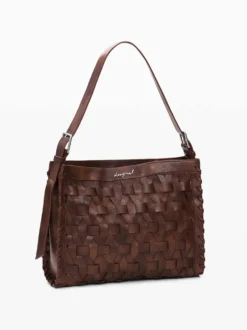 BORSA A SPALLA DONNA - DESIGUAL MARRONE - 26SAXPA0
