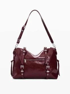 BORSA A SPALLA DONNA - DESIGUAL ROSSO - 26WAXP55