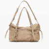 BORSA A SPALLA DONNA - DESIGUAL BEIGE - 26WAXP49