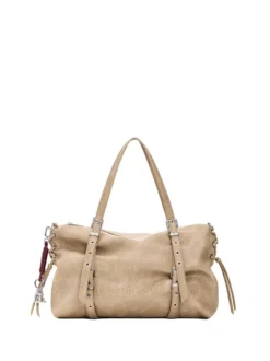 BORSA A SPALLA DONNA - DESIGUAL BEIGE - 26WAXP49