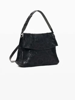 BORSA A SPALLA DONNA - DESIGUAL NERO - 26WAKP27