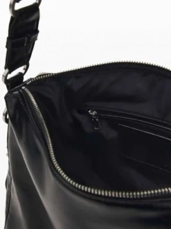 BORSA A SPALLA DONNA - DESIGUAL NERO - 26WAXP66