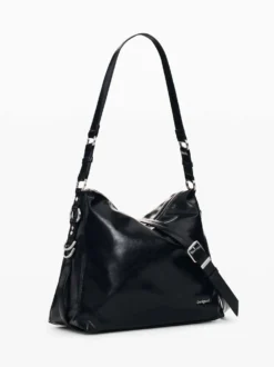 BORSA A SPALLA DONNA - DESIGUAL NERO - 26WAXP66