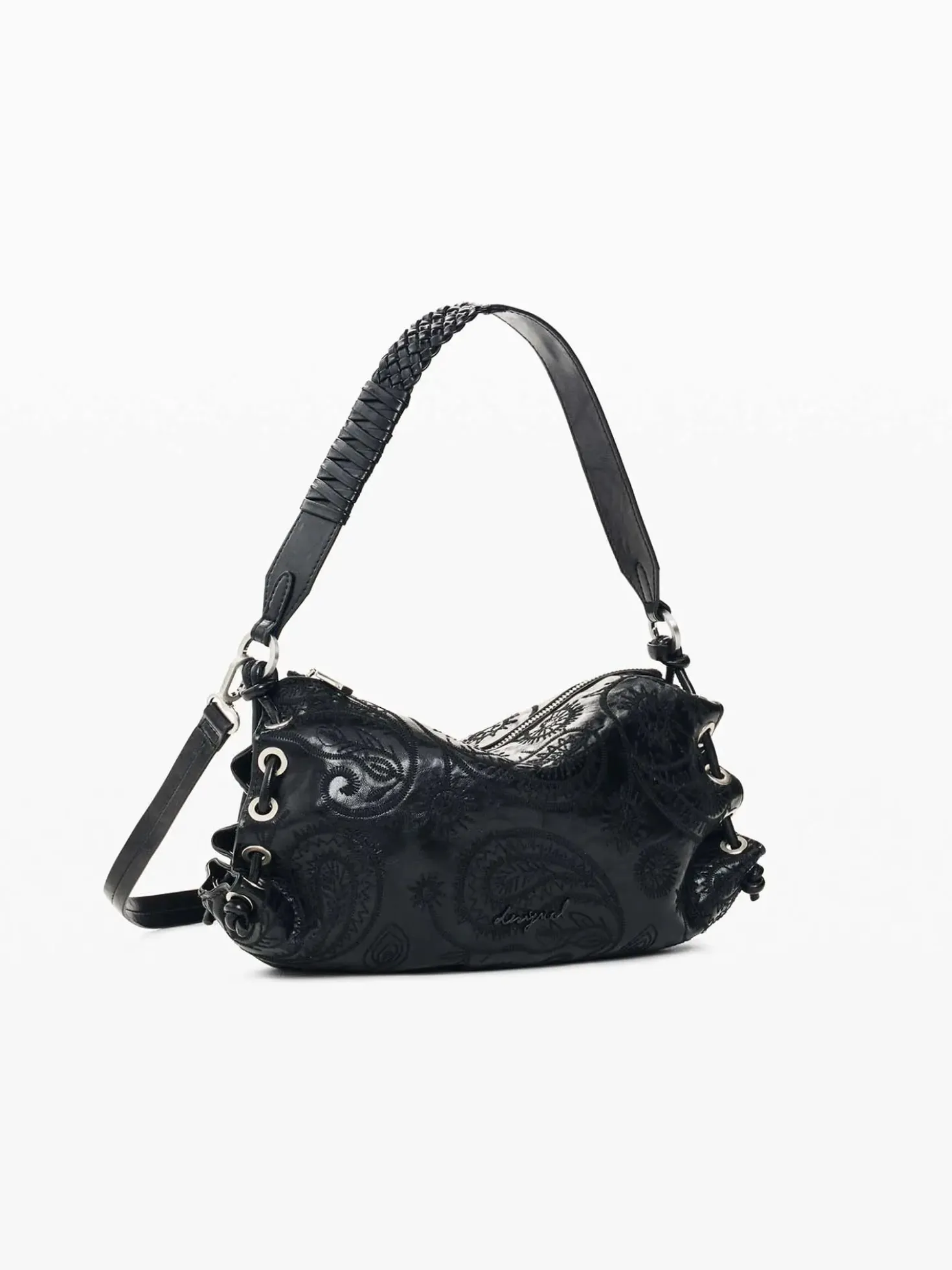 BORSA A SPALLA DONNA - DESIGUAL NERO - 26WAXP09