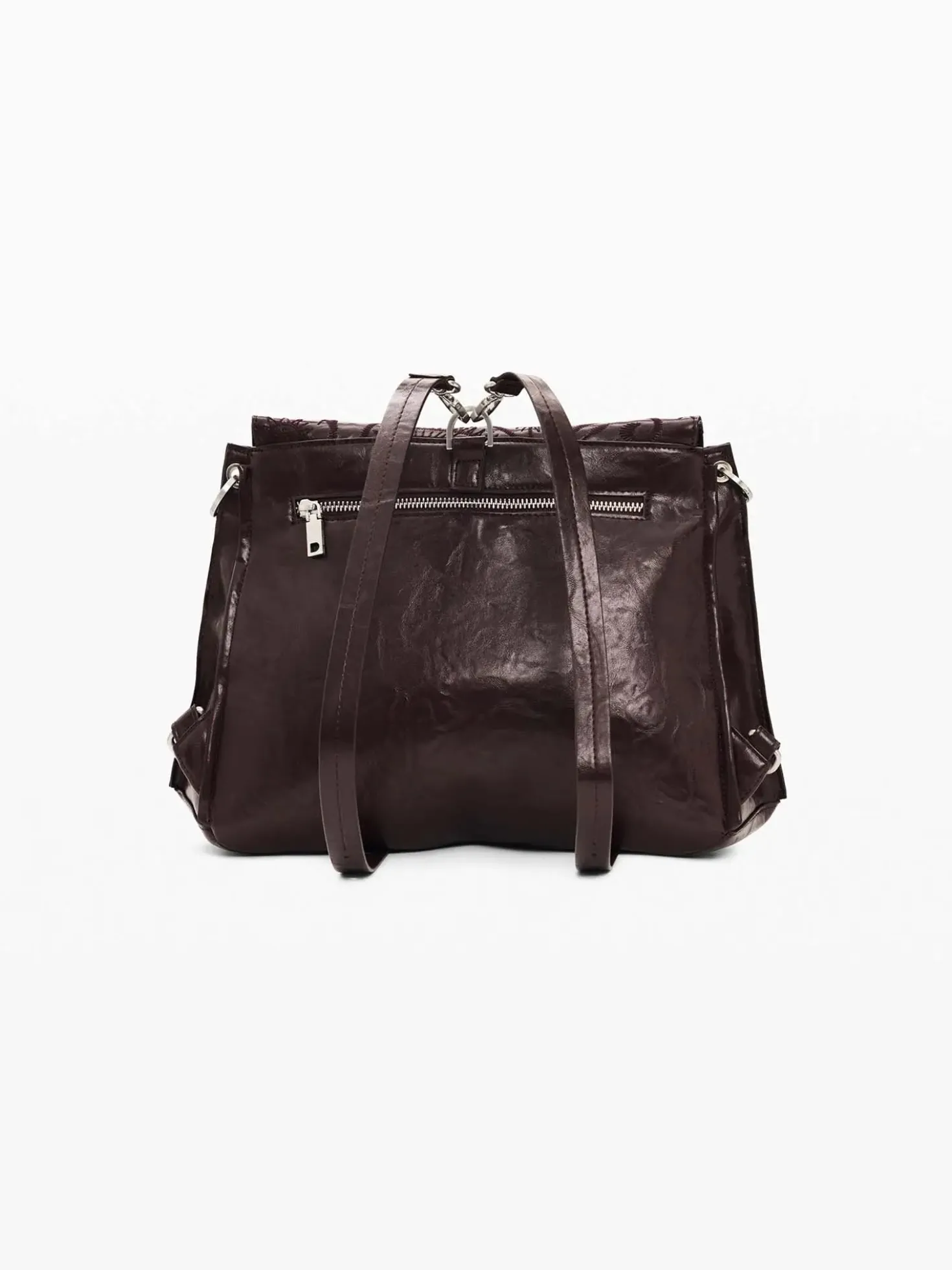 BORSA A SPALLA DONNA - DESIGUAL BORDEAUX - 26WAKP28