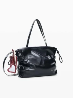 BORSA A SPALLA DONNA - DESIGUAL NERO - 26WAXP04