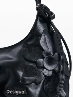 BORSA A SPALLA DONNA - DESIGUAL NERO - 26WAXP62