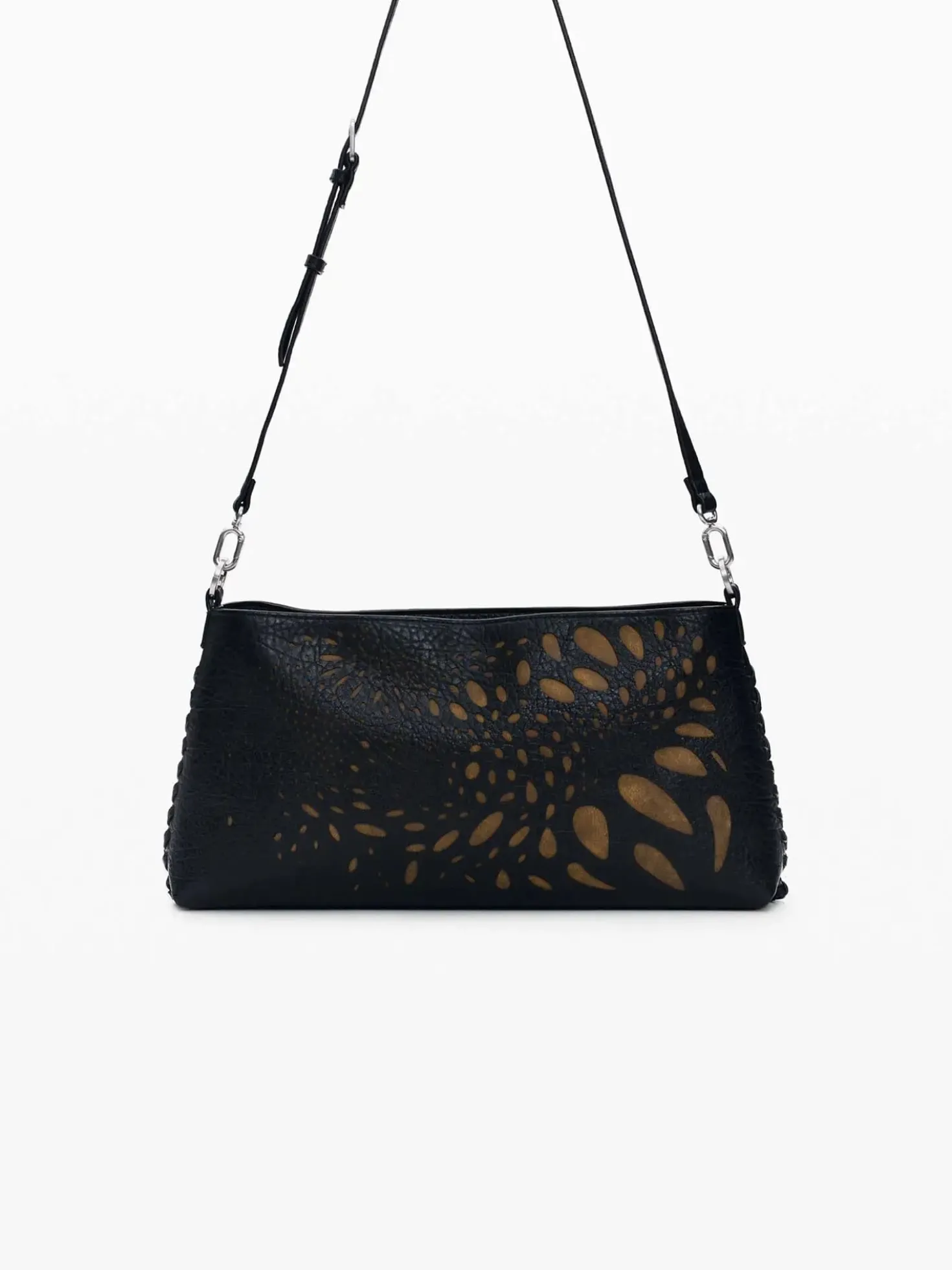 BORSA A SPALLA DONNA - DESIGUAL NERO - 26WAXP34