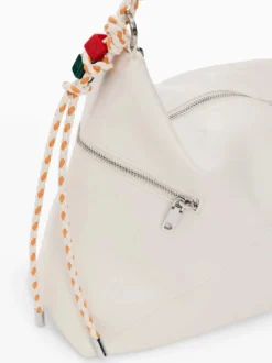 BORSA A SPALLA DONNA - DESIGUAL BIANCO - 26SAXPA7