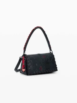 BORSA A SPALLA DONNA - DESIGUAL NERO - 26SAXP85