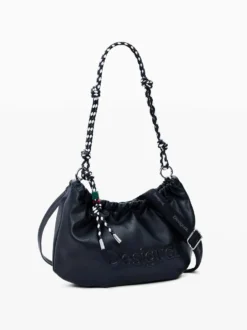 BORSA A SPALLA DONNA - DESIGUAL NERO - 26SAXP51