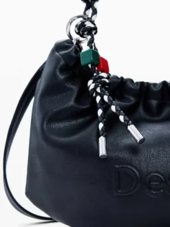 BORSA A SPALLA DONNA - DESIGUAL NERO - 26SAXP51