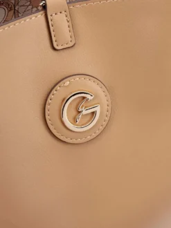 BORSA A SPALLA DONNA - GATTINONI ROMA GIALLO - BINTD8156WZT