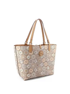 BORSA A SPALLA DONNA - GATTINONI ROMA GIALLO - BINTD8156WZT