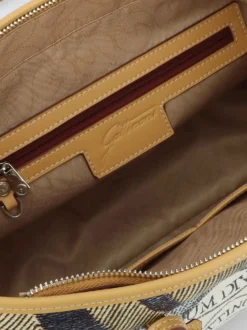 BORSA A SPALLA DONNA - GATTINONI CUOIO - BEG268317WWH