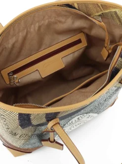 BORSA A SPALLA DONNA - GATTINONI CUOIO - BEG268318WWH