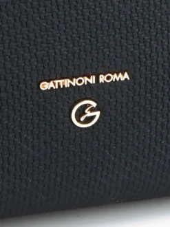 BORSA A SPALLA DONNA - GATTINONI ROMA NERO - BEN268809WPJ