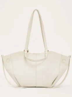 BORSA A SPALLA DONNA - GAUDI BIANCO - V6AE-12771