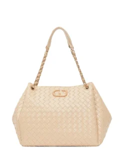 BORSA A SPALLA DONNA - GAUDI CREMA - V6AE-12850