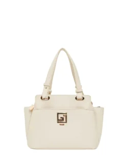 BORSA A SPALLA DONNA - GAUDI CREMA - V6AE-12781