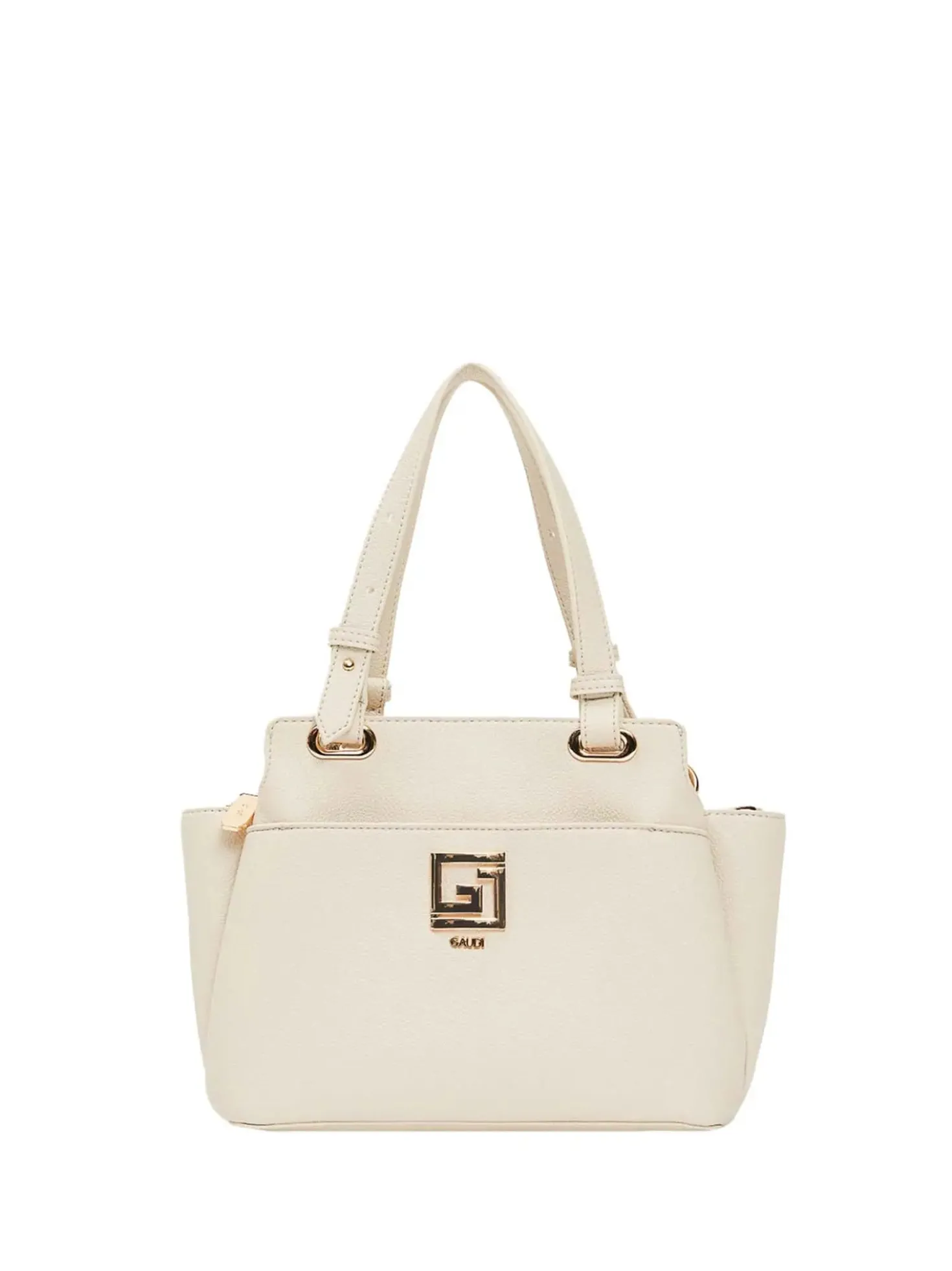 BORSA A SPALLA DONNA - GAUDI CREMA - V6AE-12781