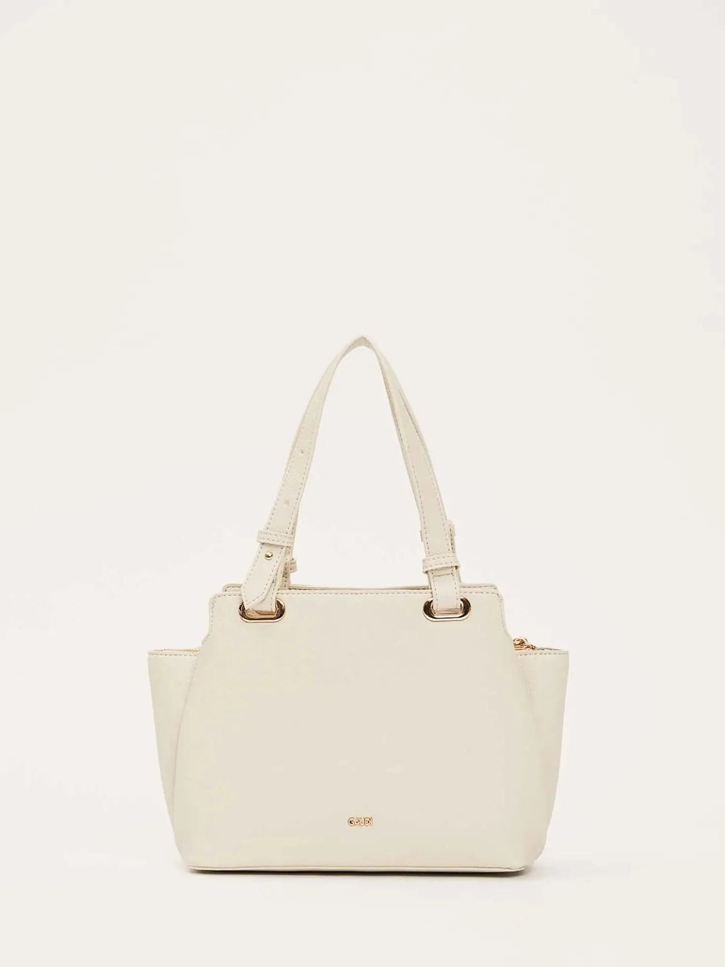 BORSA A SPALLA DONNA - GAUDI CREMA - V6AE-12781