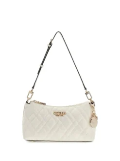 BORSA A SPALLA DONNA - GUESS BIANCO - HWGG96 28180