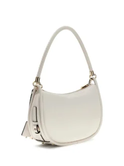 BORSA A SPALLA DONNA - GUESS BIANCO - HWBG99 18010