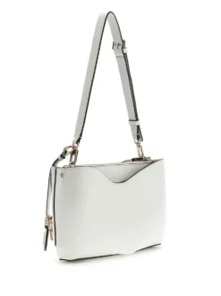 BORSA A SPALLA DONNA - GUESS BIANCO - HWBG99 07170