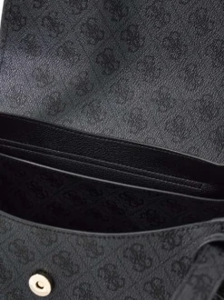 BORSA A SPALLA DONNA - GUESS CARBONE - HWSG97 56190