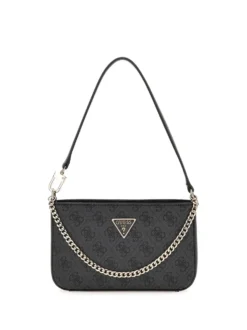 BORSA A SPALLA DONNA - GUESS CARBONE - HWBG96 72720