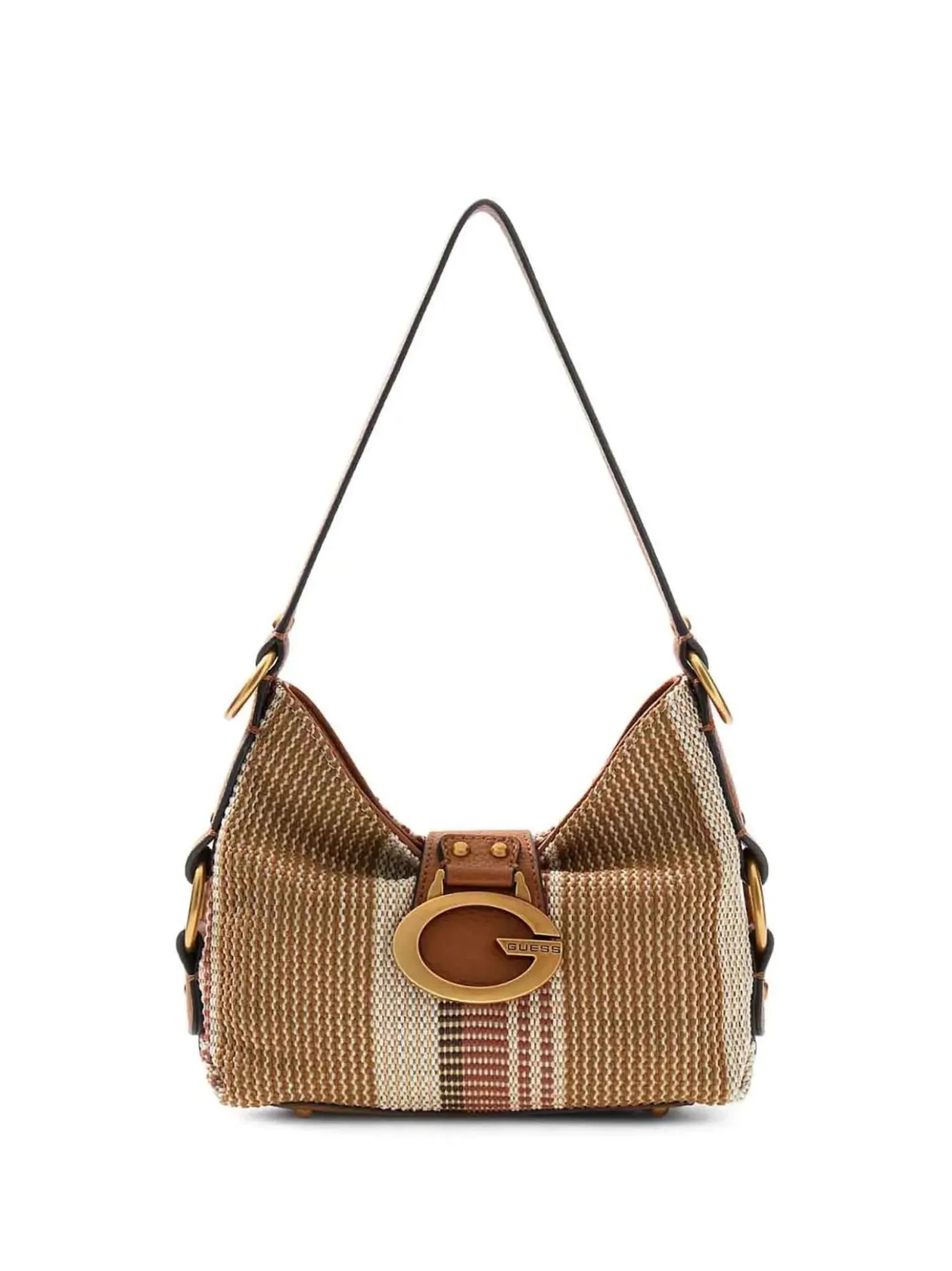 BORSA A SPALLA DONNA - GUESS COGNAC - HWAB93 08720