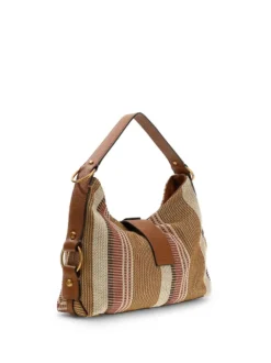 BORSA A SPALLA DONNA - GUESS COGNAC - HWAB93 08180