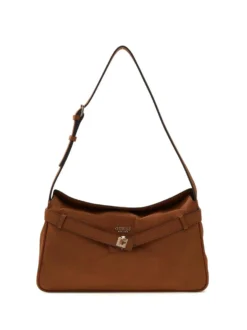 BORSA A SPALLA DONNA - GUESS COGNAC - HWSG97 54180